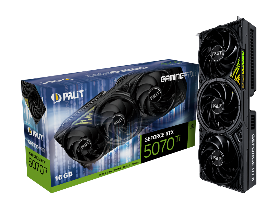 Palit 同德 GeForce RTX 5070 TI GamingPro 16GB 顯示卡