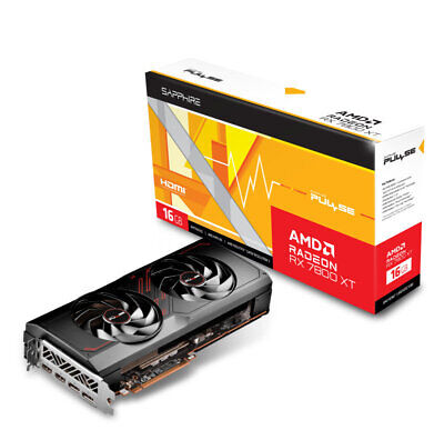 Sapphire GAMING Pulse AMD Radeon RX 7800 XT 颢示卡16GB GDDR6 DUAL HDMI / DUAL DP