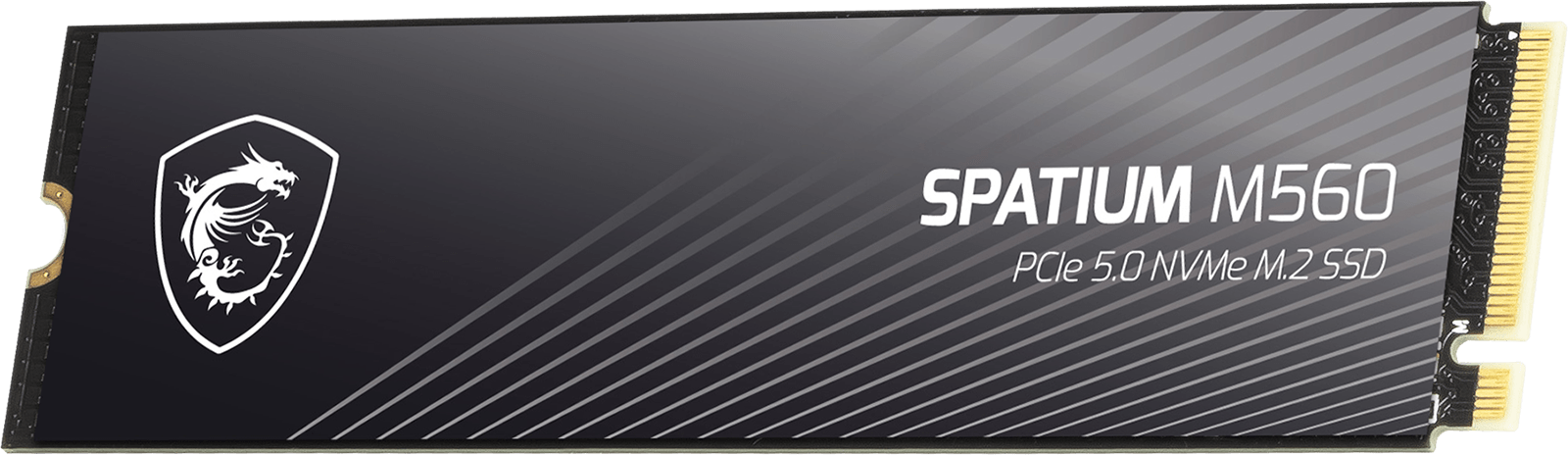 MSI 微星 SPATIUM M560 SSD 固態硬碟 PCIe 5.0 NVMe M.2 2280 10,300mb/s