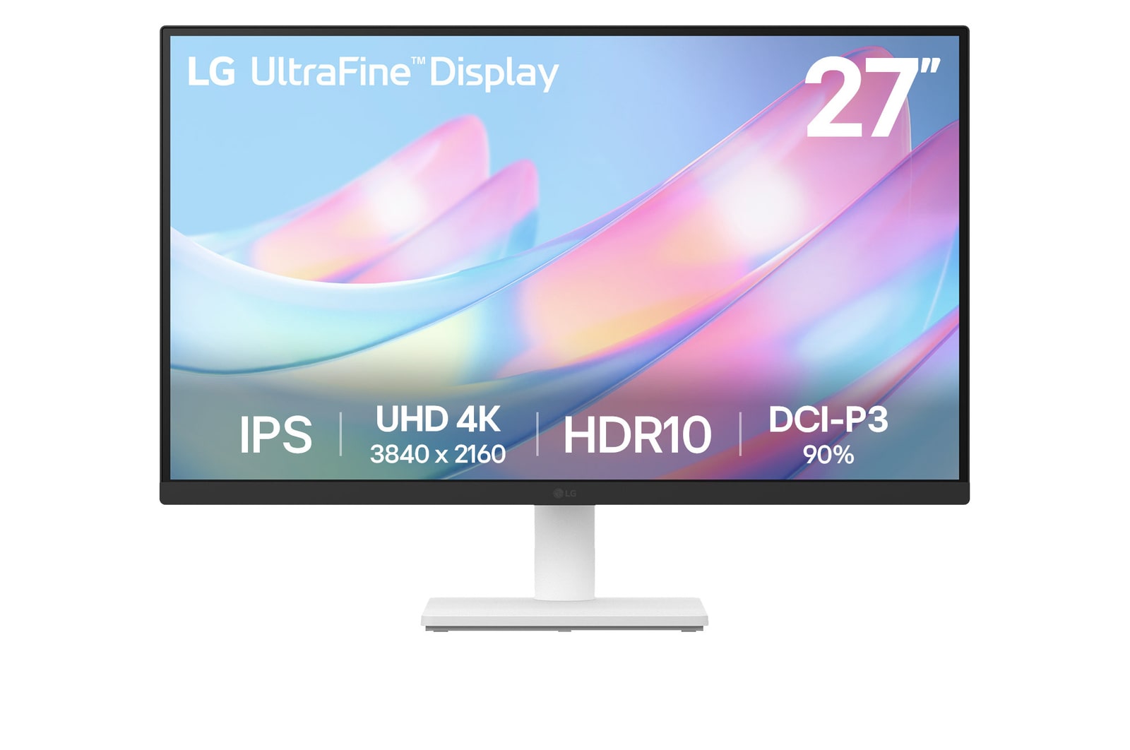 LG UltraFine™ 27US500-W 顯示器 27" 4K UHD IPS HDR10 - 3840 x 2160 白色