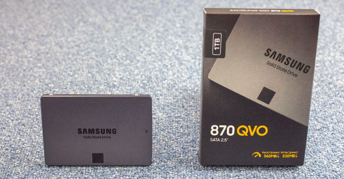 Samsung 870 QVO 2.5”SATA SSD 8TB