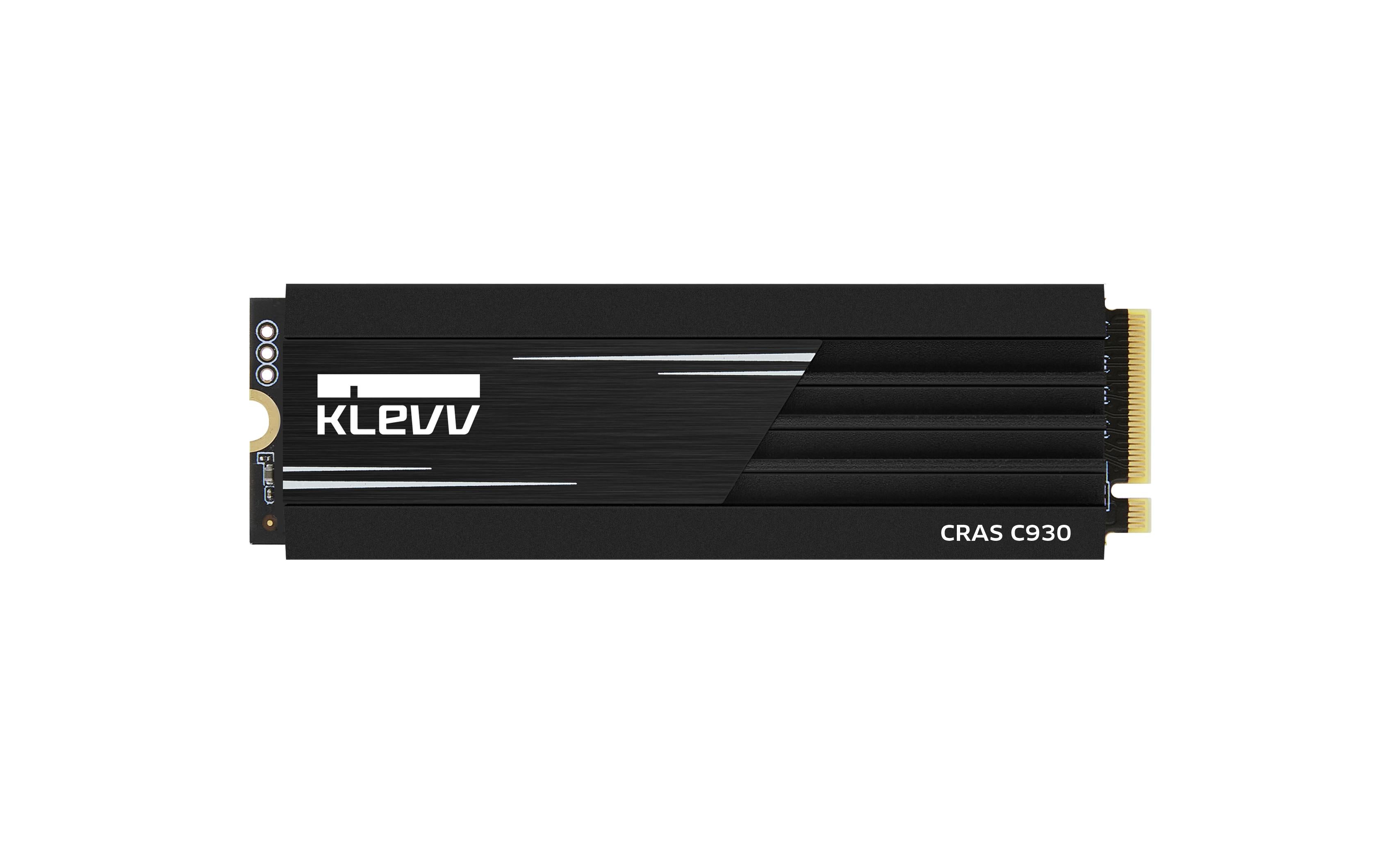 Klevv CRAS C930 SSD 固态硬碟( PCIe 4.0 ｜7400MB/s ｜PS5 ｜5年保养) 