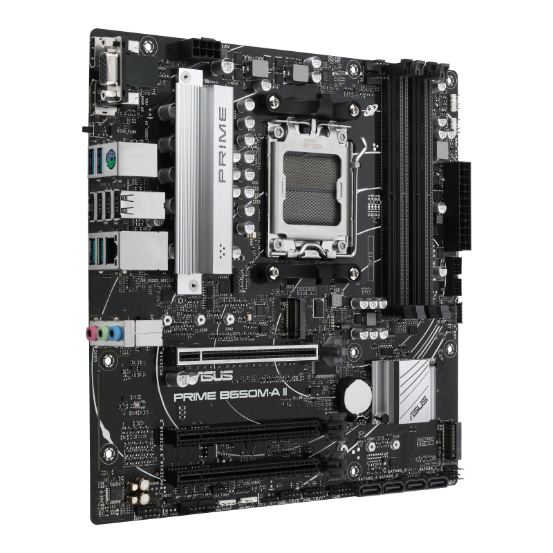 ASUS 华硕PRIME B650M-A II Micro-ATX 主机板DDR5