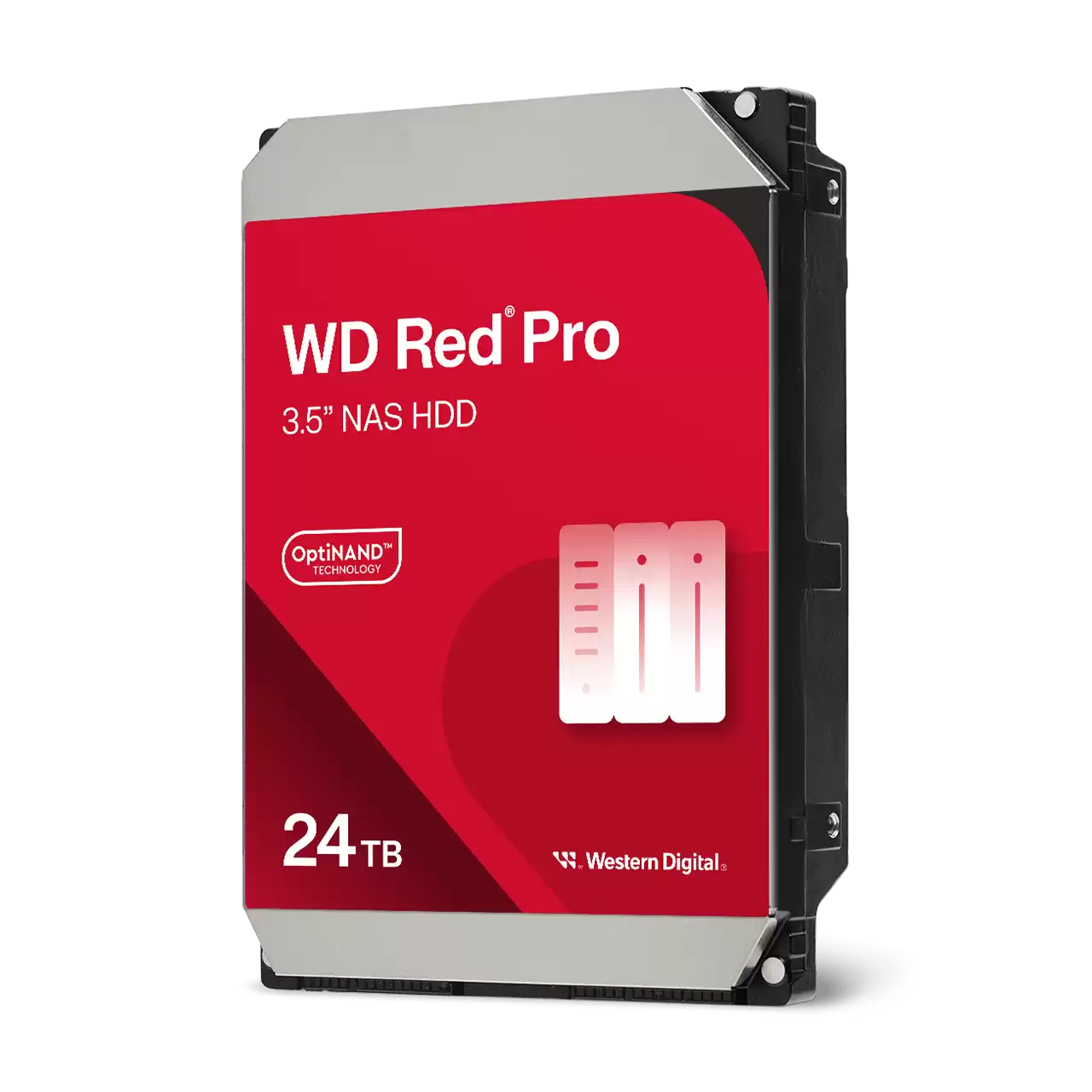 Western Digital WD Red Pro NAS HDD 3.5" 7200rpm 256mb / 512mb 4-24TB