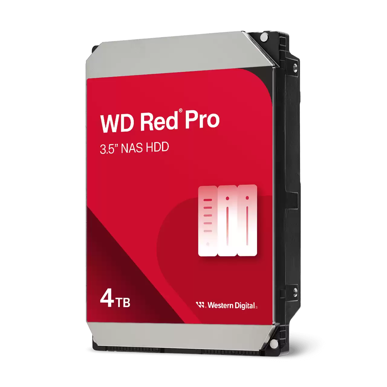 Western Digital WD Red Pro NAS HDD 3.5" 7200rpm 256mb / 512mb 4-24TB 