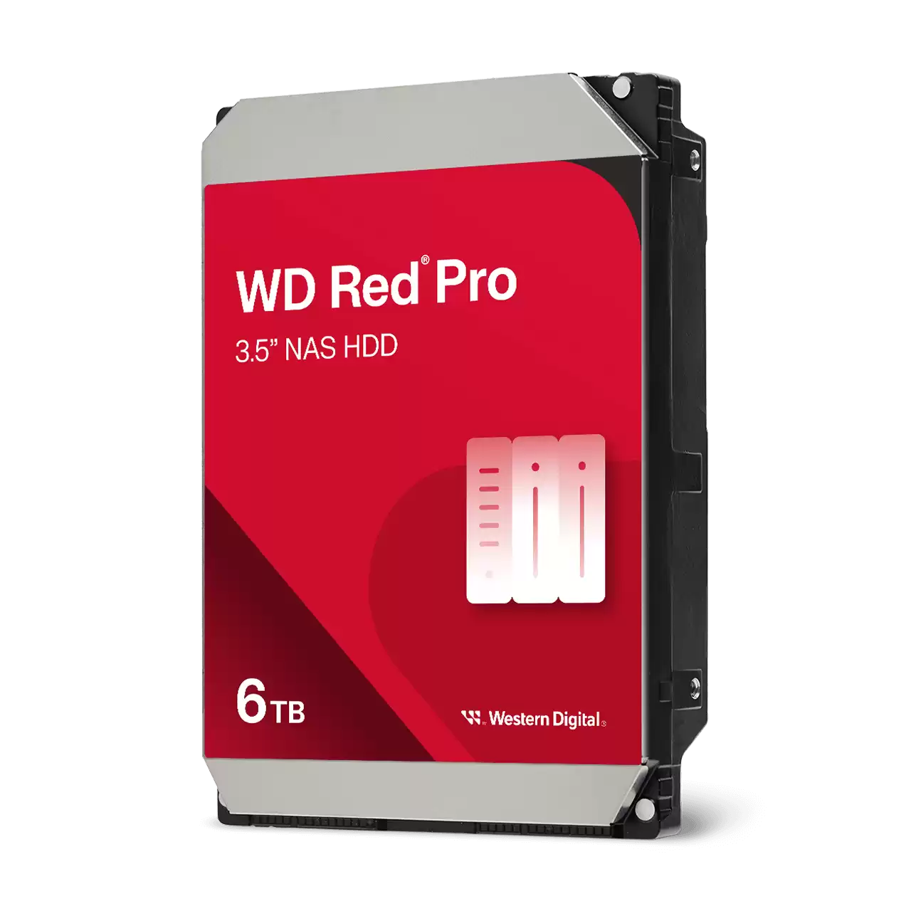 Western Digital WD Red Pro NAS HDD 3.5" 7200rpm 256mb / 512mb 4-24TB