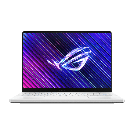 ASUS ROG Zephyrus G14 Gaming Notebook 白色电竞手提电脑14" 3K OLED 120Hz R9 8945HS 32GB RAM 1TB SSD RTX4060 (GA403UV-QS119W) 