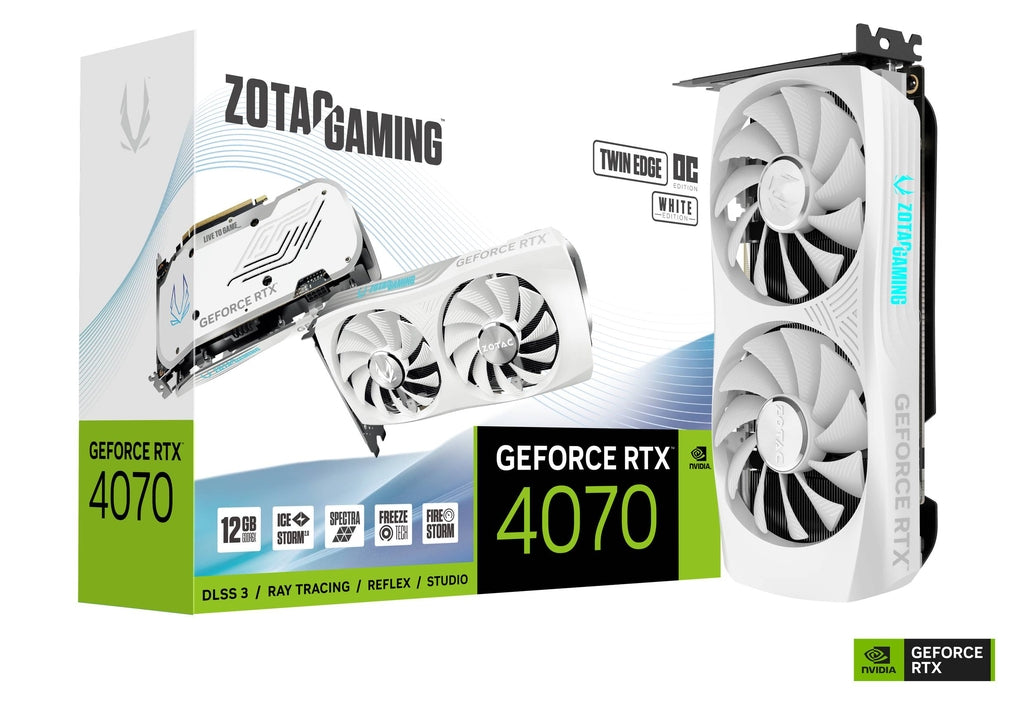 ZOTAC GeForce RTX 4070 TWIN EDGE OC 12GB GDDR6X 