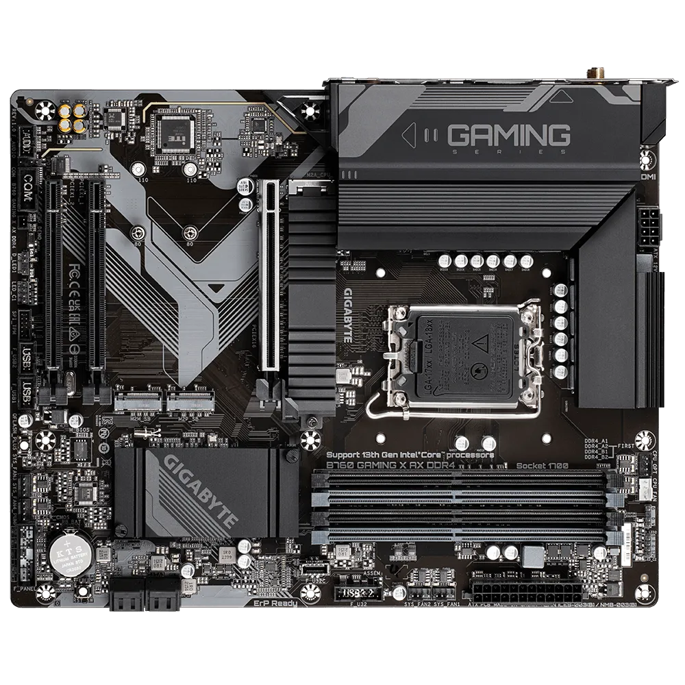 GIGABYTE 技嘉 B760 GAMING X AX DDR4 ATX 主機板 (DDR4)