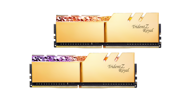 G.Skill Trident Z Royal Gold DDR4 3200 MHz 64GB (32GB x 2) (F4-3200C16