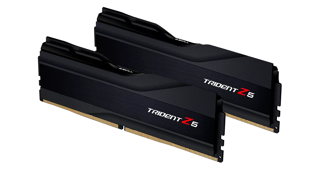 G.Skill Trident Z5 Black DDR5 6000MHz 32GB (16GB x 2) (F5-6000J3636F16GX2-TZ5K)