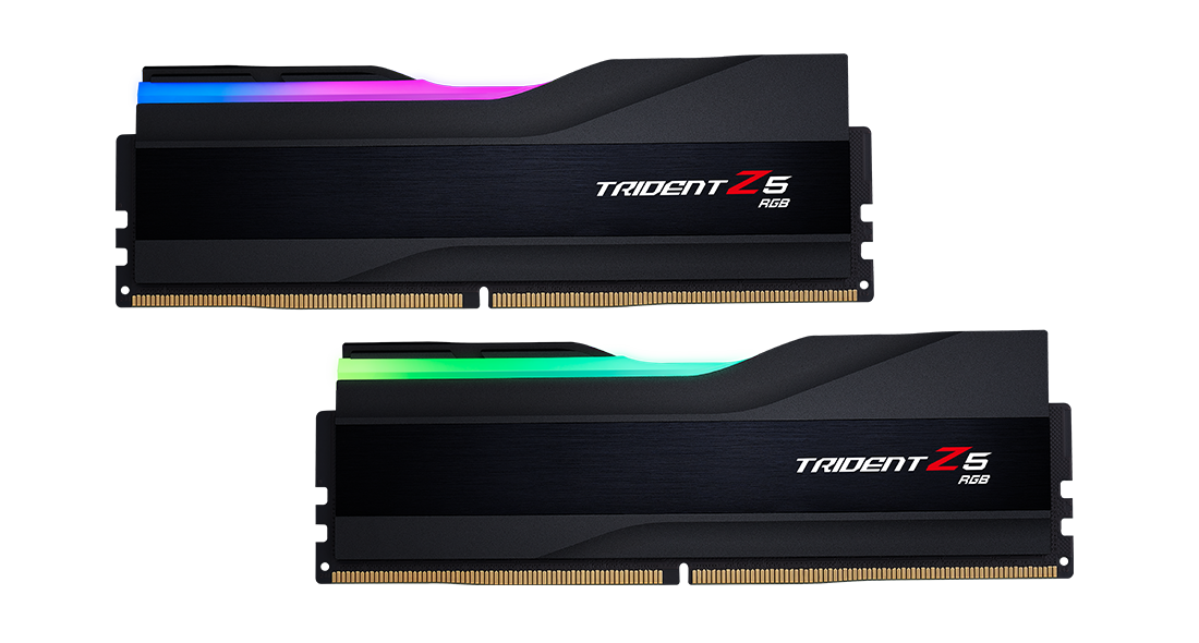 G.Skill Trident Z5 RGB Black DDR5 5600MHz 64GB (32GB x 2) (F5-5600J2834F32GX2-TZ5RK)