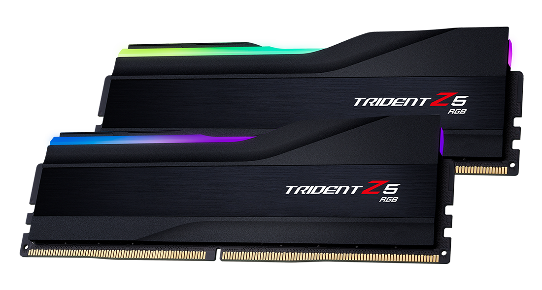 G.Skill Trident Z5 RGB Black DDR5 5600MHz 64GB (32GB x 2) (F5-5600J2834F32GX2-TZ5RK)