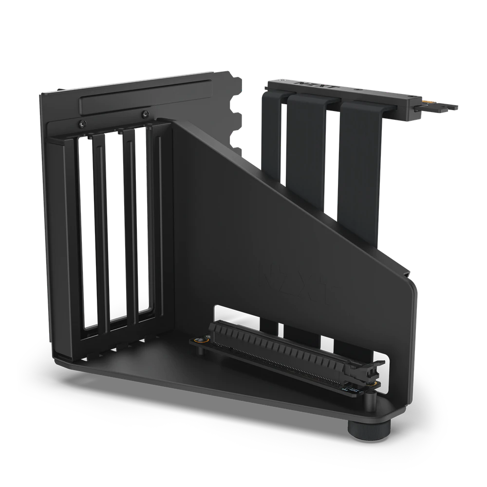 NZXT Vertical GPU Mounting Kit GPU Holder & PCIe 4.0 Riser Cable (黑/白色)