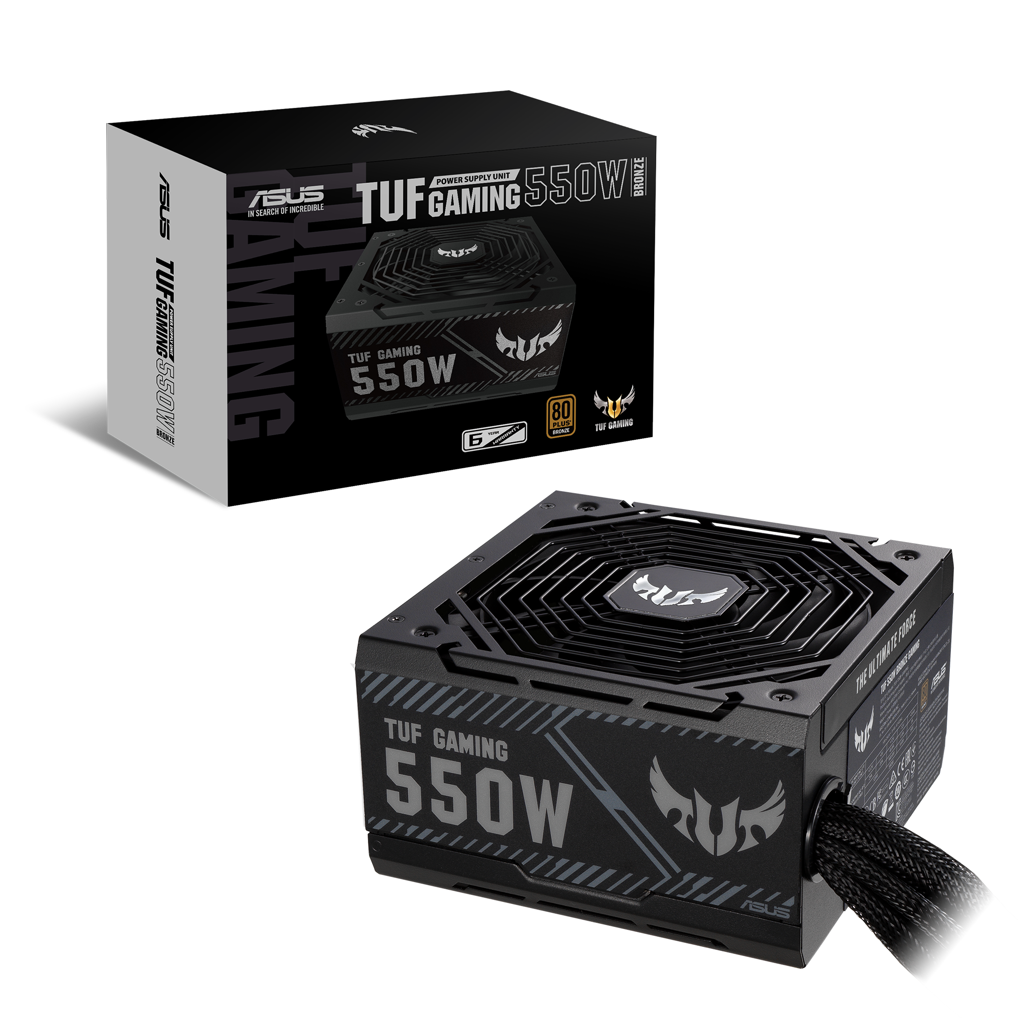 ASUS TUF Gaming 550W Bronze 80PLUS 铜牌主机电源