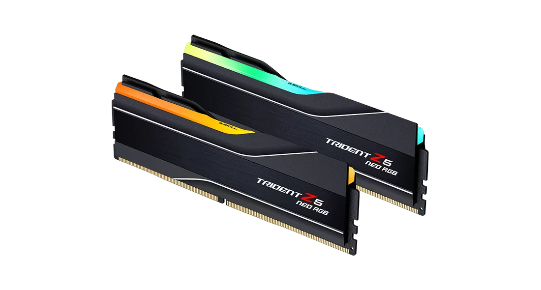 G.SKILL Trident Z5 NEO RGB DDR5 6000Mhz 32GB (16GB*2) CL30 Black (EXPO AMD Version) 